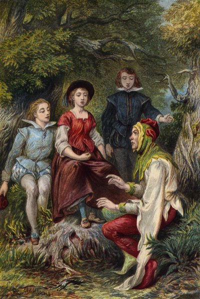 Shakespeare, Como gustéis, Acto V, Escena 3 de English School